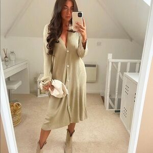 Tube knit sweater